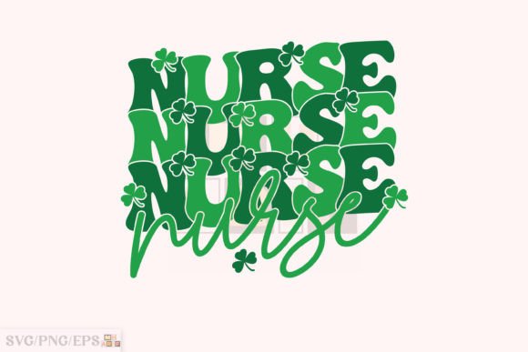 Lucky Nurse St Patrick's Day Graphics for T-Shirt Designs