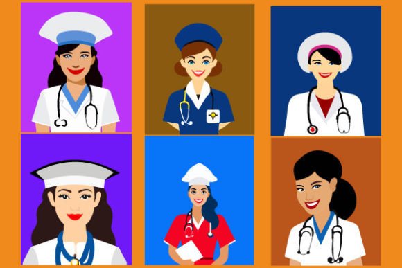 Nurse Avatar Graphics & Illustrations Review