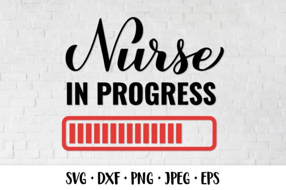 Nurse in Progress SVG: Graphics and Illustrations