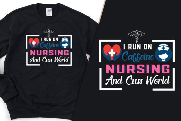 Nurse Lifestyle SVG for T-Shirt Designs & Graphics