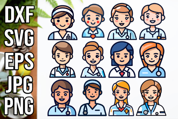 Pack Nurse Logo: Graphics and Illustrations
