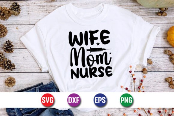 Reviewing the Wife Mom Nurse Typography SVG for Embroidery