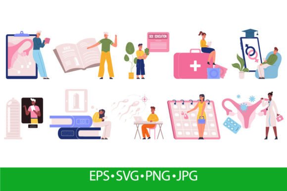Sexual Education Graphics & Illustrations Review