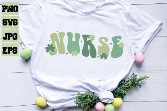 St Patrick s Day Nurse Design: Graphics & Illustrations